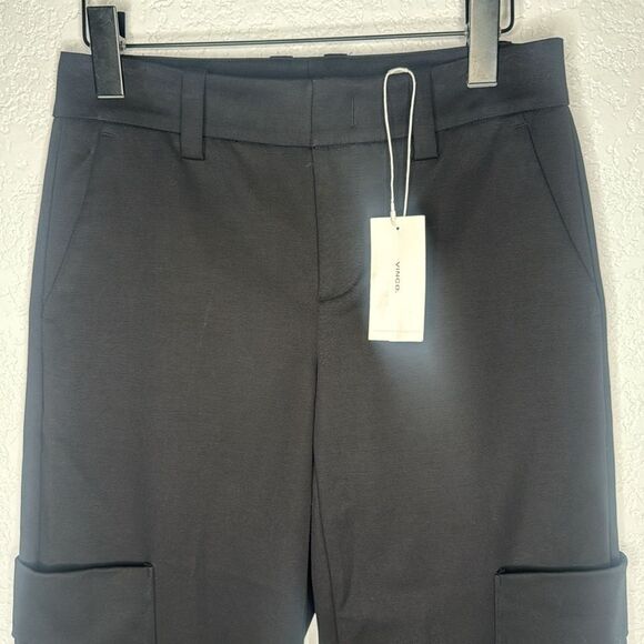 NWT Vince Utility Crop Pants Black Size 0 - Picture 4 of 16
